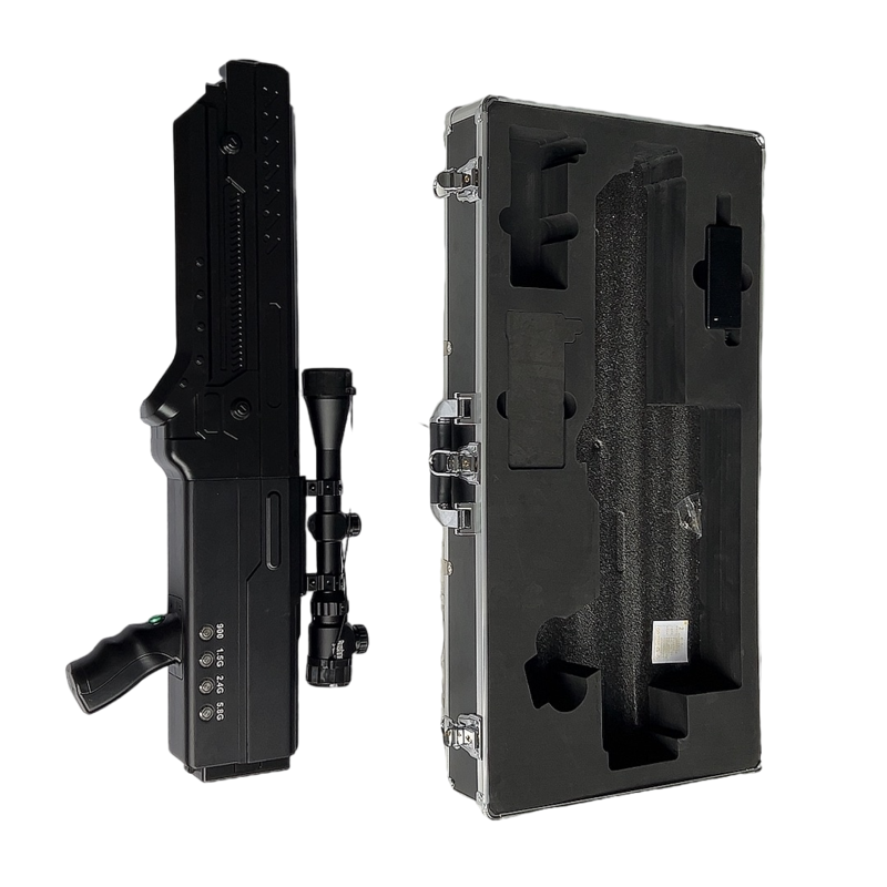  水磨沟手持便携式枪型低空防御反制四通道A型