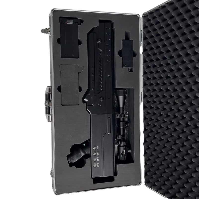  水磨沟手持便携式枪型低空防御反制四通道B型