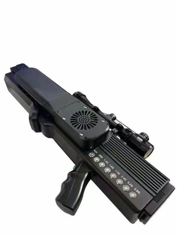  水磨沟手持便携式枪型低空防御反制八通道